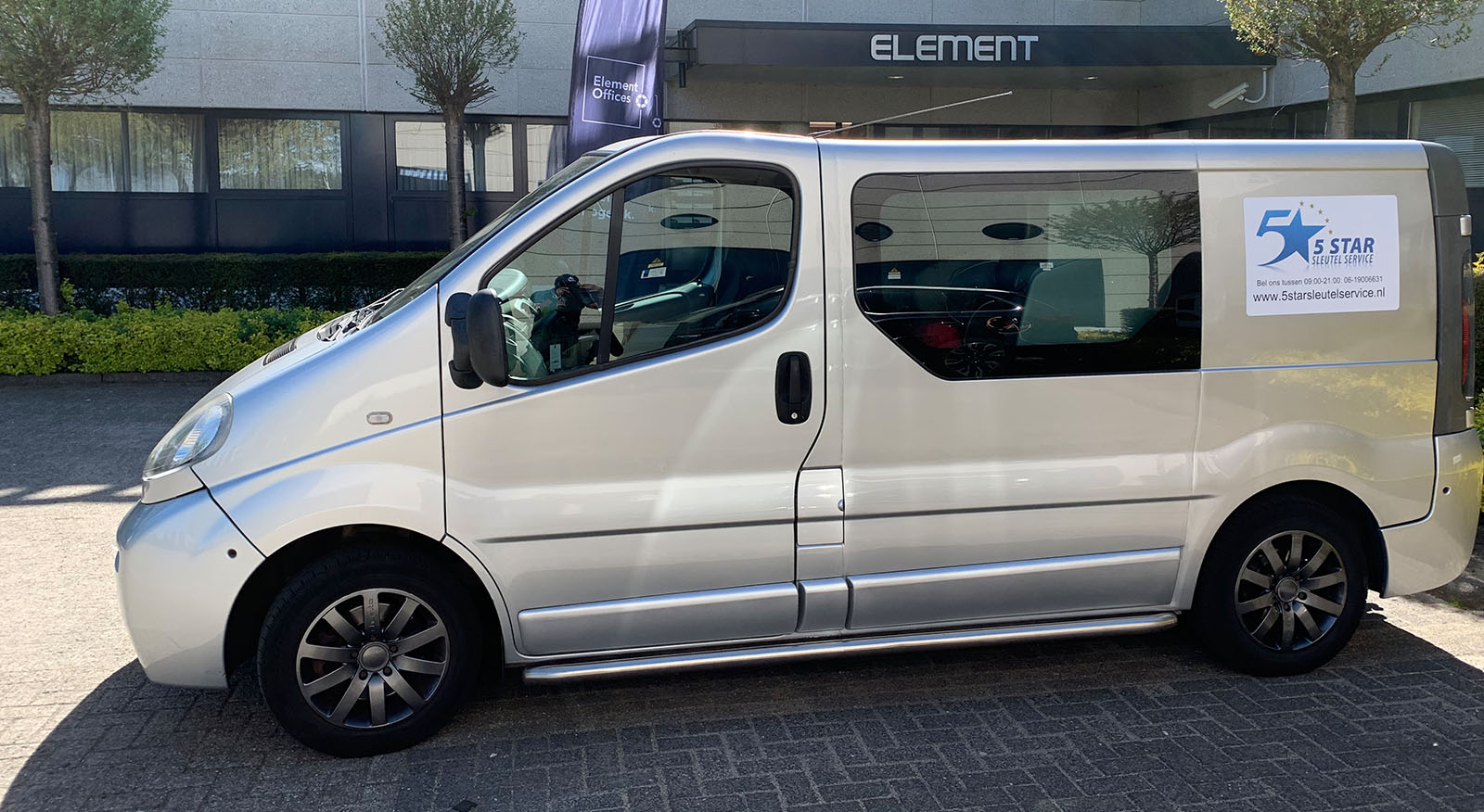 5star sleutelservice busje-zij